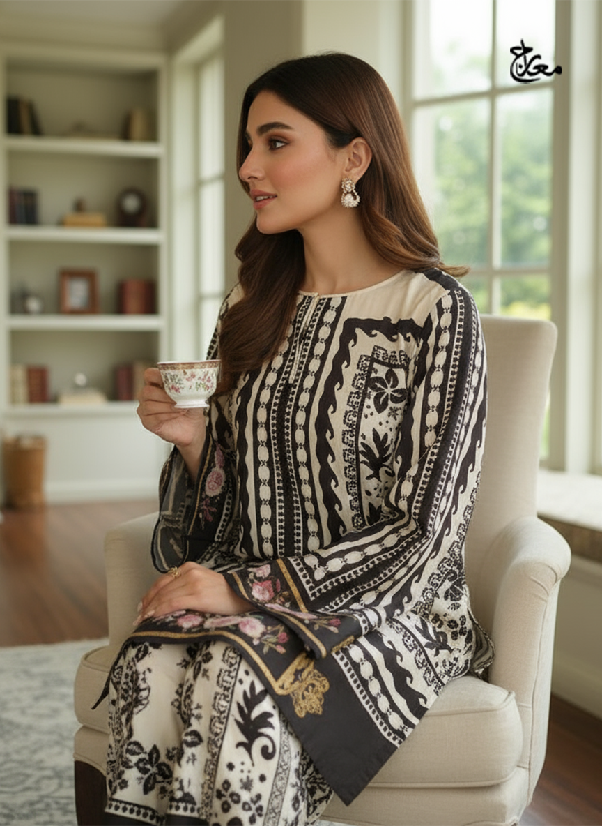 HANIA AMIR CO-ORD 2PC - Image 3