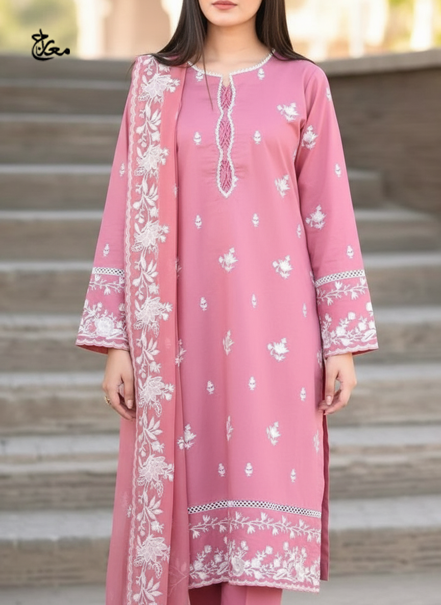 NAZNEEN EMBROIDERY 3PC - Image 4